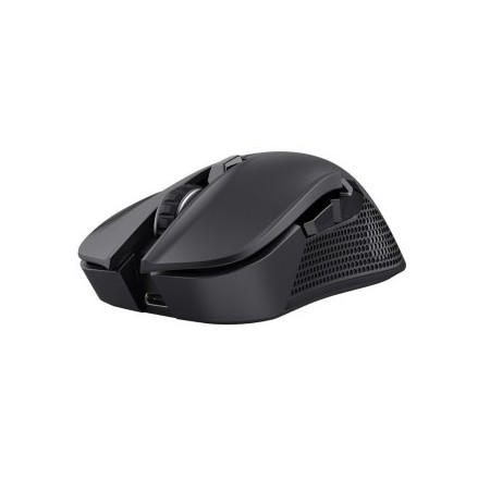 MOUSE TRUST GAMING WIRELESS RGB GXT 923W YBAR RGB 7200DPI 6 BOTONES RECARGABLE 50H COLOR NEGRO 24888