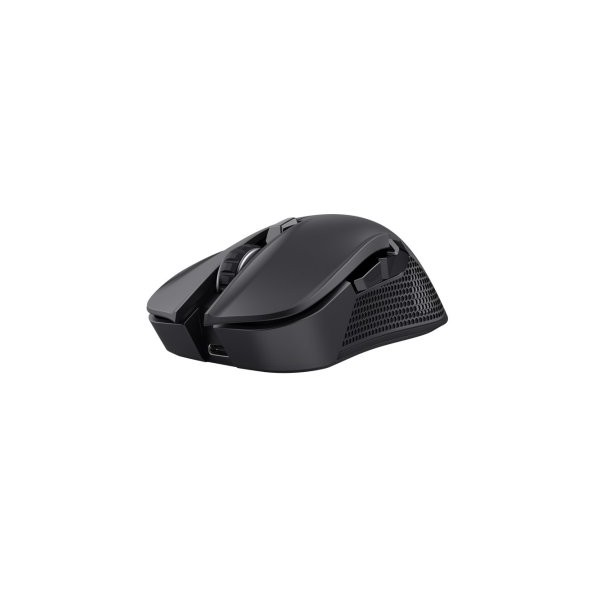 MOUSE TRUST GAMING WIRELESS RGB GXT 923W YBAR RGB 7200DPI 6 BOTONES RECARGABLE 50H COLOR NEGRO 24888
