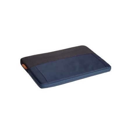 FUNDA DE PORTATIL 16″ TRUST LISBOA 24982 SOFT SLEEVE COLOR NEGRO/AZUL TABLETS/PORTATILES HASTA 16″