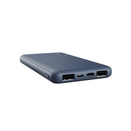 POWERBANK UNIVERSAL TRUST URBAN PRIMO ECO 10000 ULTRAFINA 25028 AZUL 10000MAH - 2 X USB-A - 1 USB-C*