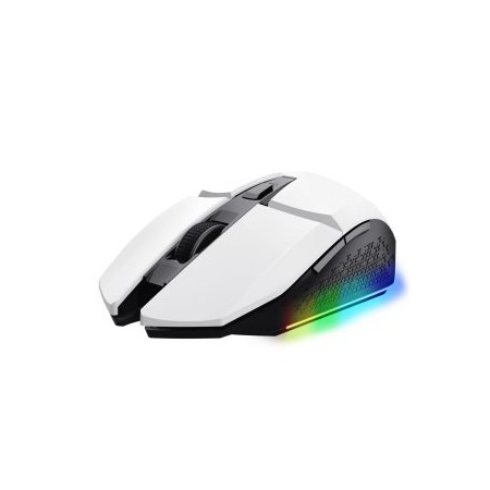 MOUSE TRUST GAMING WIRELESS RGB GXT 110W FELOX 25069 DPI 800-4800 PPP BAT 80h ILUMINACION LED, 6 BOT