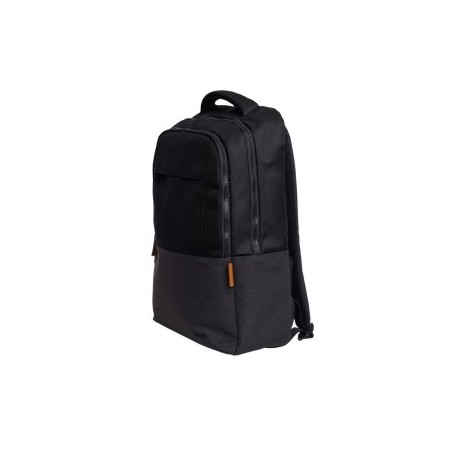 MOCHILA TRUST LISBOA COLOR NEGRO PARA PORTATILES HASTA 16″ 3 COMPARTIMIENTOS 23L