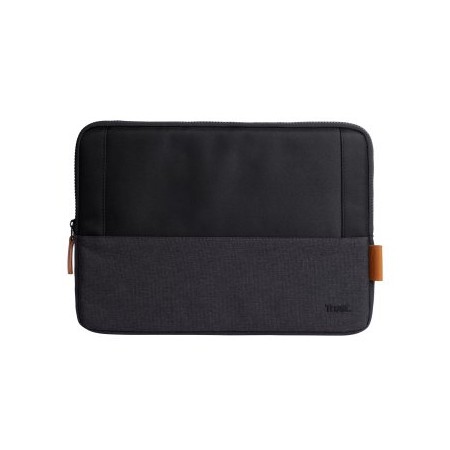 FUNDA TABLET TRUST LISBOA 25350 SOFT SLEEVE COLOR NEGRO - PARA TABLETS/PORTATILES HASTA 13.3″