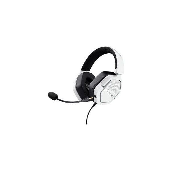 HEADSET TRUST GXT 492 CARUS BLANCO CABLE 120cm JACK 3.5mm