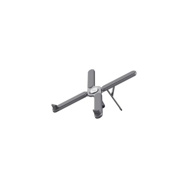 SOPORTE DE PORTATIL TRUST MACY ALUMINIO PLEGABLE HASTA 17″ 20Kg