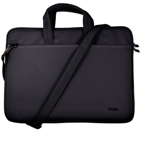 Maletín Trust Bologna para Portátiles hasta 14″ 26207/ Negro