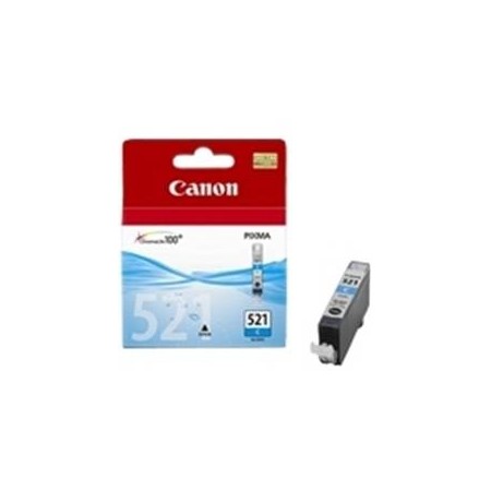 Cartucho tinta canon cli 521c cian pixma 9ml 3600 - 4600 - 4700 - mp540 - 550 - 560 - 620 - 630 - 640 - 980 mx860 - 870