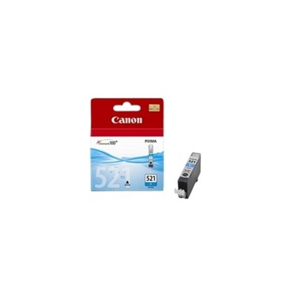 Cartucho tinta canon cli 521c cian pixma 9ml 3600 - 4600 - 4700 - mp540 - 550 - 560 - 620 - 630 - 640 - 980 mx860 - 870