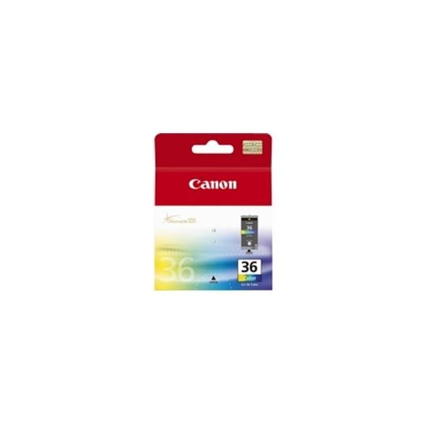 Cartucho tinta canon cli 36 cian - magenta - amarillo pixma mini 260 - ip100