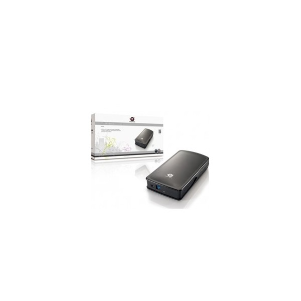Caja externa conceptronic hdd 3.5 pulgadas sata usb 3.0 negro