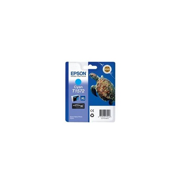 Cartucho tinta epson t157240 cian photo r3000 - c13t15724010 - tortuga