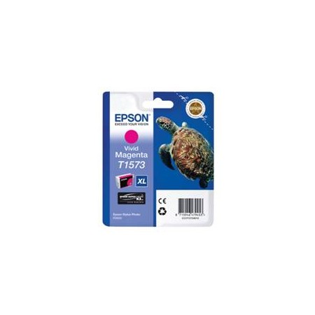 Cartucho tinta epson t157340 magenta vivo para epson photo r3000 - c13t15734010 - tortuga