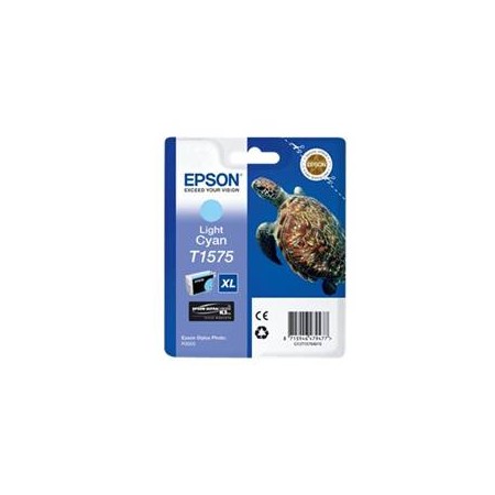 Cartucho tinta epson t157540 cian claro photo r3000 - c13t15754010 - tortuga