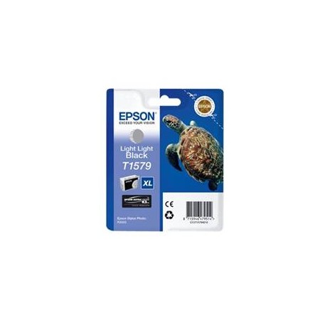 Cartucho tinta epson t157940 gris claro para epson photo r3000 - c13t15794010 - tortuga