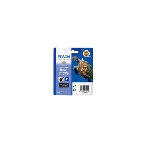 Cartucho tinta epson t157940 gris claro para epson photo r3000 - c13t15794010 - tortuga