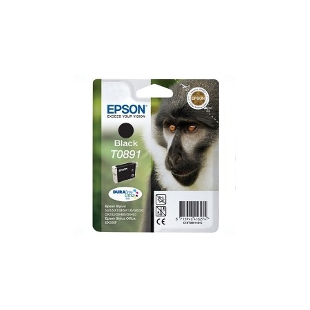 Cartucho tinta epson t0891 negro 3.5ml s20 - sx105 - sx200 - sx205 - sx 405 - mono