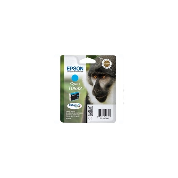 Cartucho tinta epson t0892 cian 3.5ml s20 - sx105 - sx200 - sx205 - sx 405 - mono