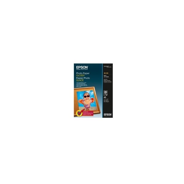 Papel foto epson s042536 a3 glosy 20 hojas 200grs