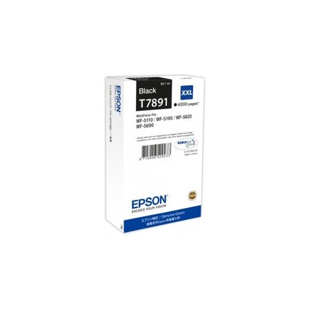 Cartucho tinta epson c13t789140 negro xxl 4000 paginas