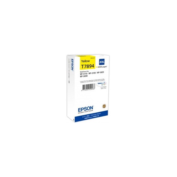 Cartucho tinta epson c13t789440 amarillo xxl 4000 paginas
