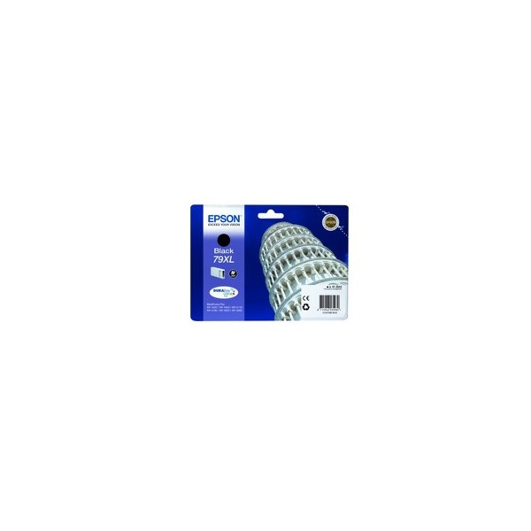 Cartucho tinta epson t790140 negro 79xl wf5000 (serie) - torre de pisa