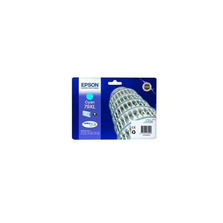 Cartucho tinta epson t790240 cian 79xl wf - 5000(serie) - torre de pisa