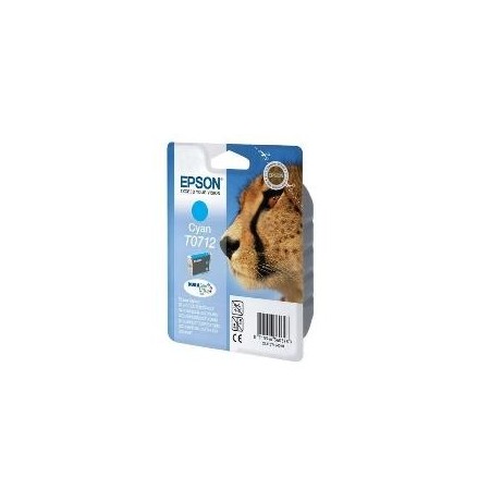 Cartucho tinta epson c13t07124012 cian 7ml stylus d78 - 92 - 120 - dx40x0 - 44x0 - 50x0 - 60x0 - 74x0 - 84x0 - 7000f - guepardo