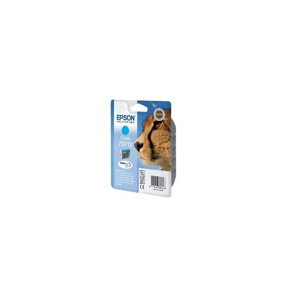 Cartucho tinta epson c13t07124012 cian 7ml stylus d78 - 92 - 120 - dx40x0 - 44x0 - 50x0 - 60x0 - 74x0 - 84x0 - 7000f - guepardo