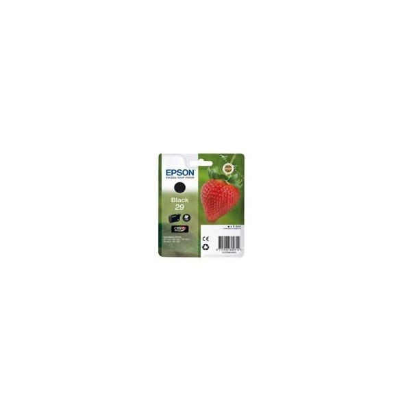 Cartucho tinta epson 29 c13t29814012 negro xp235 - xp332 - xp3357xp4327xp435 - fresa
