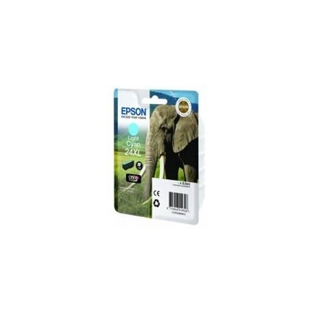 Cartucho tinta epson t243540 cian claro xl xp - 750 c13t24354010 - elefante
