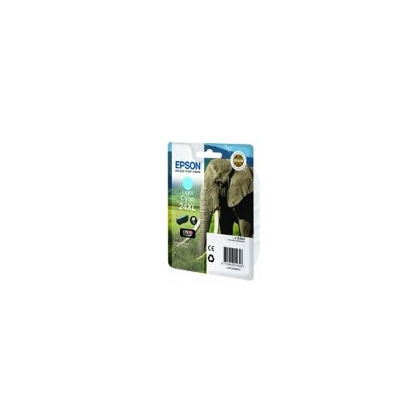 Cartucho tinta epson t243540 cian claro xl xp - 750 c13t24354010 - elefante
