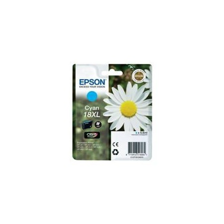 Cartucho tinta epson t181240 xl cian alta capacidad xp - 102 - 205 - 305 - 405 - 30 - margarita