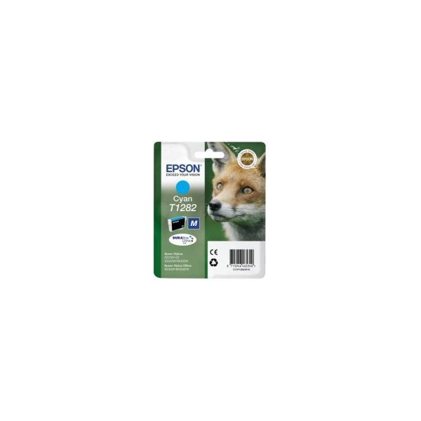 Cartucho tinta epson c13t12824012 cian 3.5ml s22 - sx125 - 420w - 425w - office bx305f - zorro