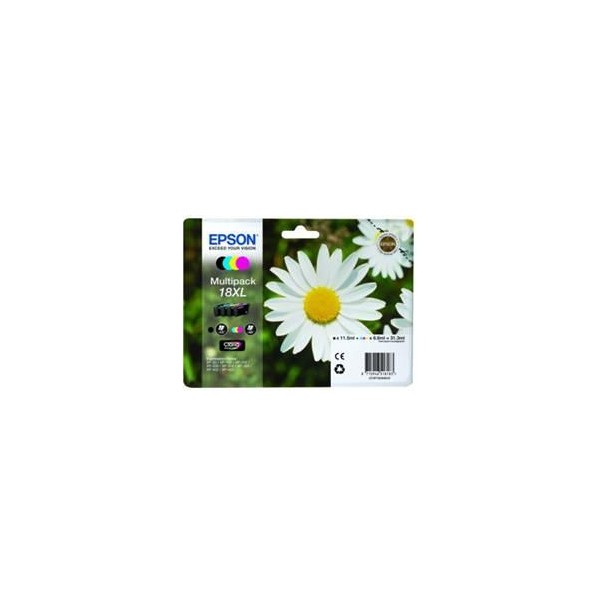 Multipack tinta epson t181640 xl alta capacidad xp - 102 - 205 - 305 - 405 - margarita
