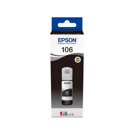 Cartucho tinta epson c13t00r140 106 ecotank foto negro ink et - 7700 - et - 7750