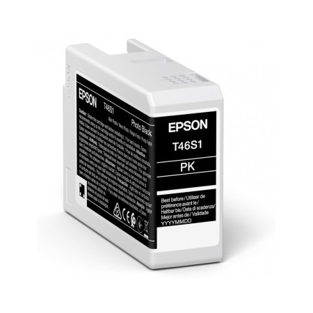 Cartucho tinta epson photo negro t46s1 ultrachrome pro 10 ink 25ml sc - p700