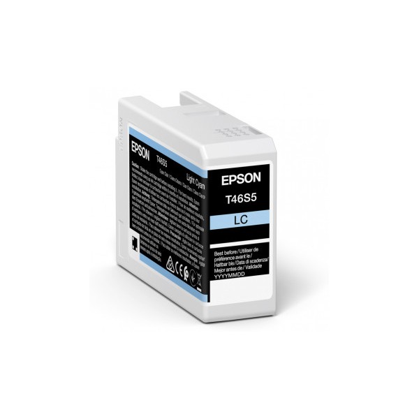 Cartucho tinta epson singlepack light cyan t46s5 ultrachrome pro 10 ink 25ml sc - p700