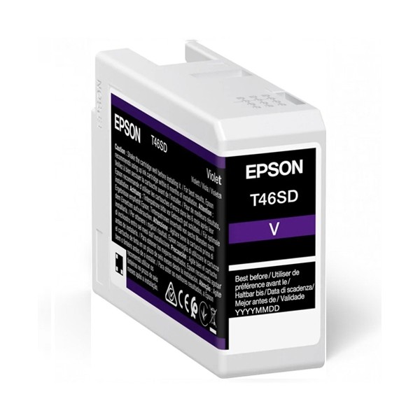 Cartucho tinta epson violeta t46sd ultrachrome pro 10 ink 25ml sc - p700