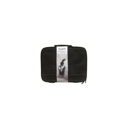 Kit ewent bolsa notebook para portatil 15.6 pulgadas + mouse raton usb