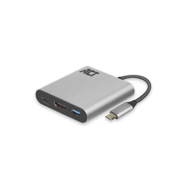 Adaptador usb - c a hdmi 4k pd act connectivity