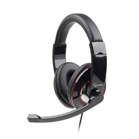 Gembird Auriculares con control de volumen negro