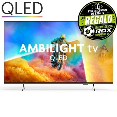 Televisor QLED Philips 65PQS8501 65″/ Ultra HD 4K/ Ambilight/ Smart TV/ WiFi