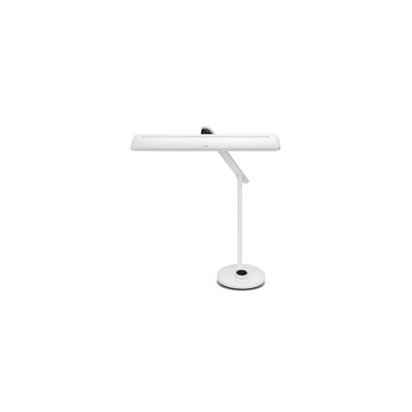 FLEXO DE ESCRITORIO PHILIPS VDT MATE LED 14W RED ELECTRICA 220V SCENESWITCH 27-65K REGULABLE BLANCO