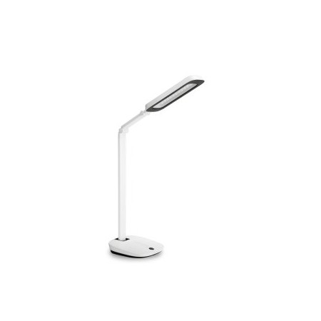 FLEXO DE ESCRITORIO PHILIPS ROBOT PLUS LED 14W RED ELECTRICA 220V 4000K REGULABLE POR PASOS BLANCO