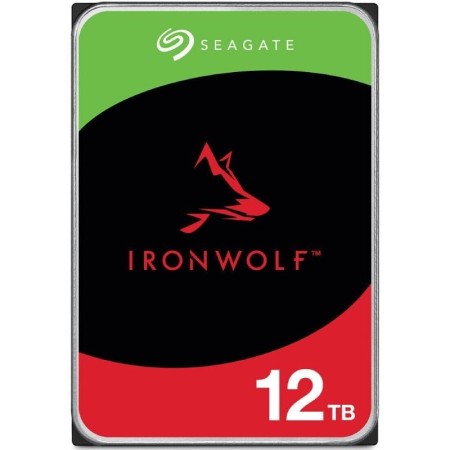 Disco Duro Seagate IronWolf NAS ST12000VN0008 12TB/ 3.5″/ SATA III/ 256MB