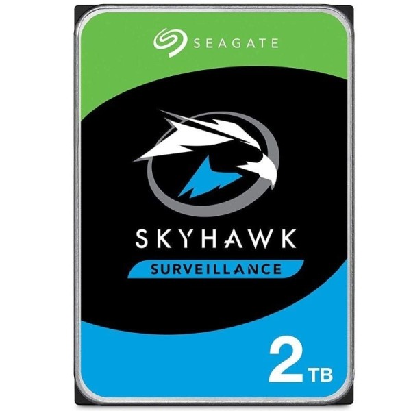Disco Duro Seagate SkyHawk Surveillance 2TB/ 3.5″/ SATA III/ 256MB