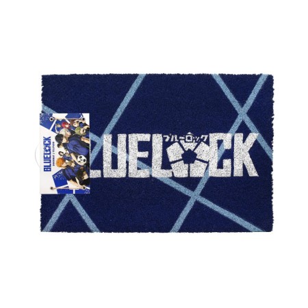 Felpudo 60x40 cm logo blue lock