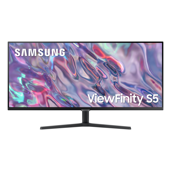 Monitor led 34 pulgadas samsung viewfinity s5 ls34c500gauxen va - uwqhd - dp - hdmi - 100hz - 5ms - vesa 100 x 100