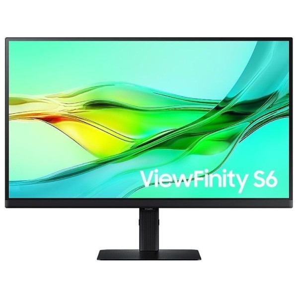 Monitor Profesional Samsung ViewFinity S6 S27D600UAU 27″/ QHD/ Regulable en altura/ Negro