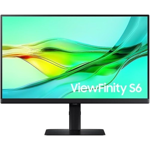 Monitor Profesional Samsung ViewFinity S6 S60UD S27D604UAU 27″/ QHD/ Regulable en Altura/ Negro